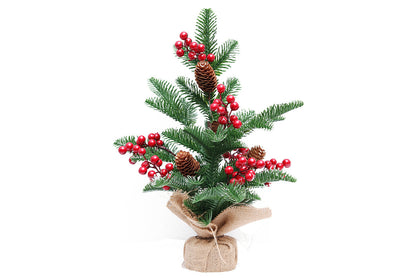 **Snowflake Christmas Tree Garland Rattan Horn Set**