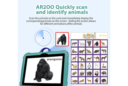 7-inch Kids' Tablet with Android 7.1, Shock-Resistant and Anti-Explosion Design