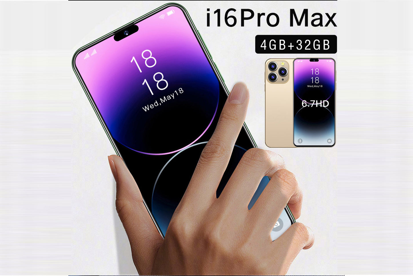 i16 Pro Max Smartphone
