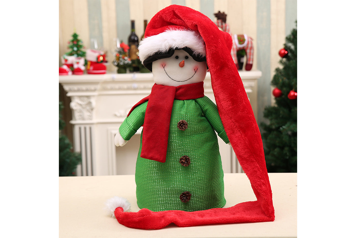 **Extra Long Plush Christmas Hat (Adult/Children's Size)**