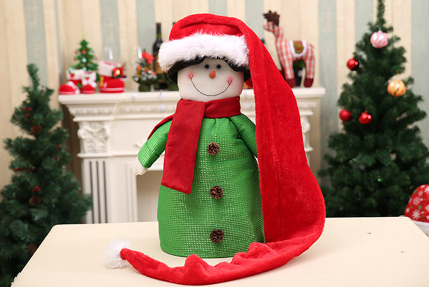 **Extra Long Plush Christmas Hat (Adult/Children's Size)**