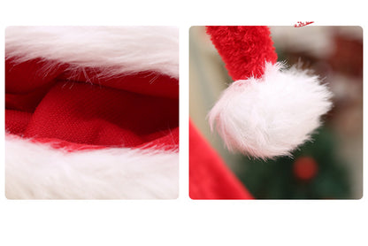 **Extra Long Plush Christmas Hat (Adult/Children's Size)**
