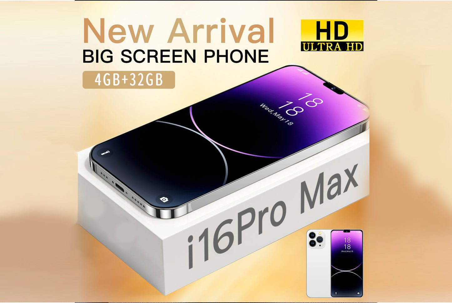 i16 Pro Max Smartphone