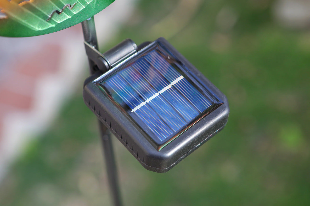 LED Iron Art Solar Garden Animal Silhouette Ground Light