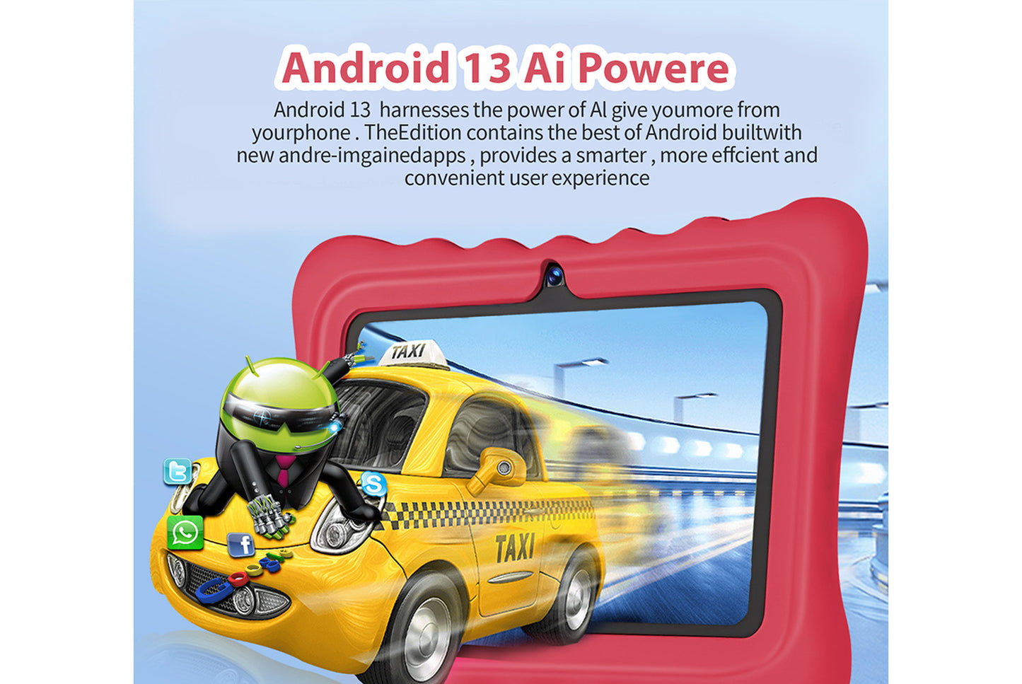 7-inch Q88 Kids Tablet with HD Screen