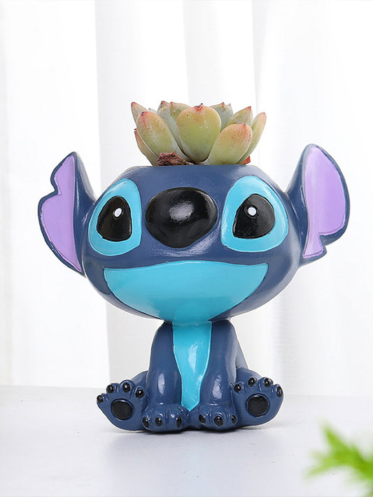 Stitch Succulent Flower Pot