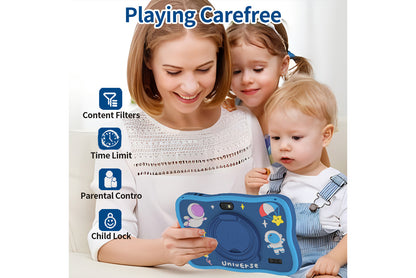 7-inch drop-resistant children's tablet for learning and entertainment