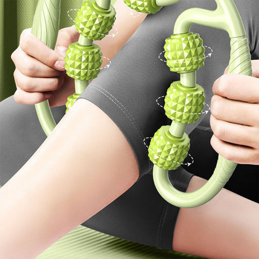 **Circular Leg Massager (360° Roller-Type Calf Relaxer)**