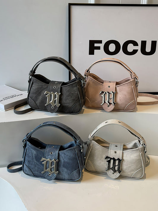 Chic Magnetic Closure Hobo Bag - 4 Colours