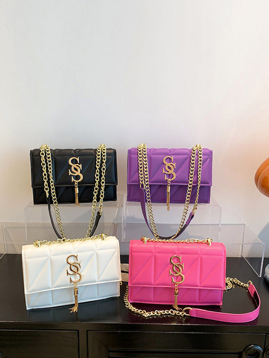 Chain simple shoulder bag
