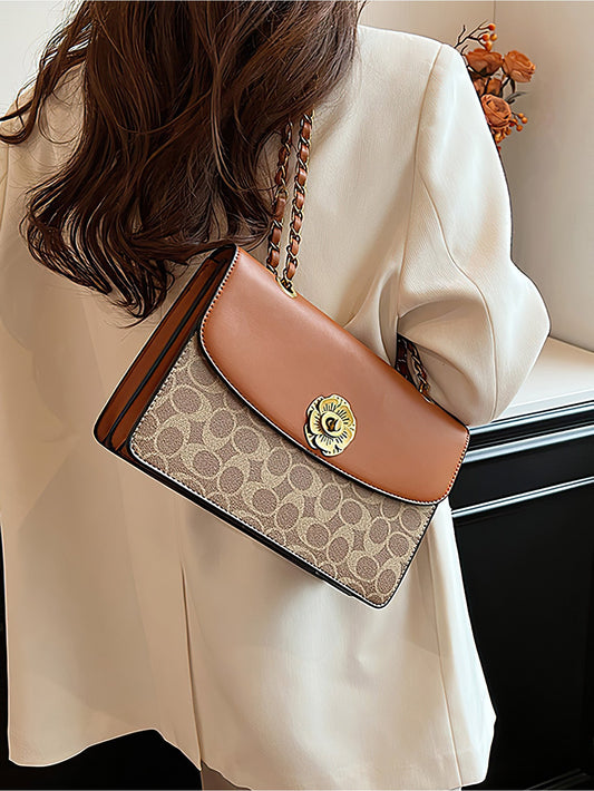 Classic Camellia Floral Women's Crossbody Chain Bag - 6 Colours
