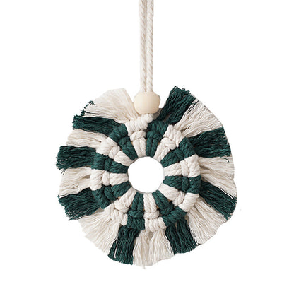 Hand-woven Bohemian ornaments