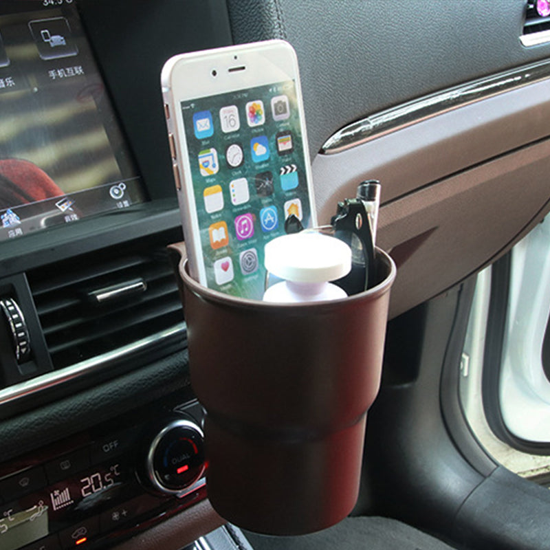 Multifunctional car storage bucket