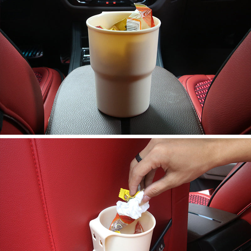 Multifunctional car storage bucket