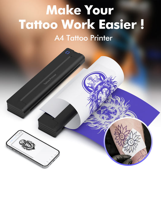 Tattoo Transfer Machine Bluetooth Mobile Thermal Printer
