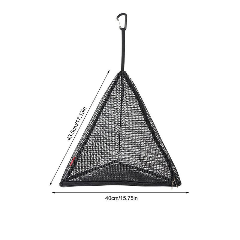 Foldable hanging storage net