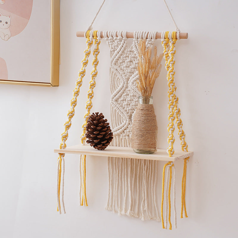 Hand-woven tapestry