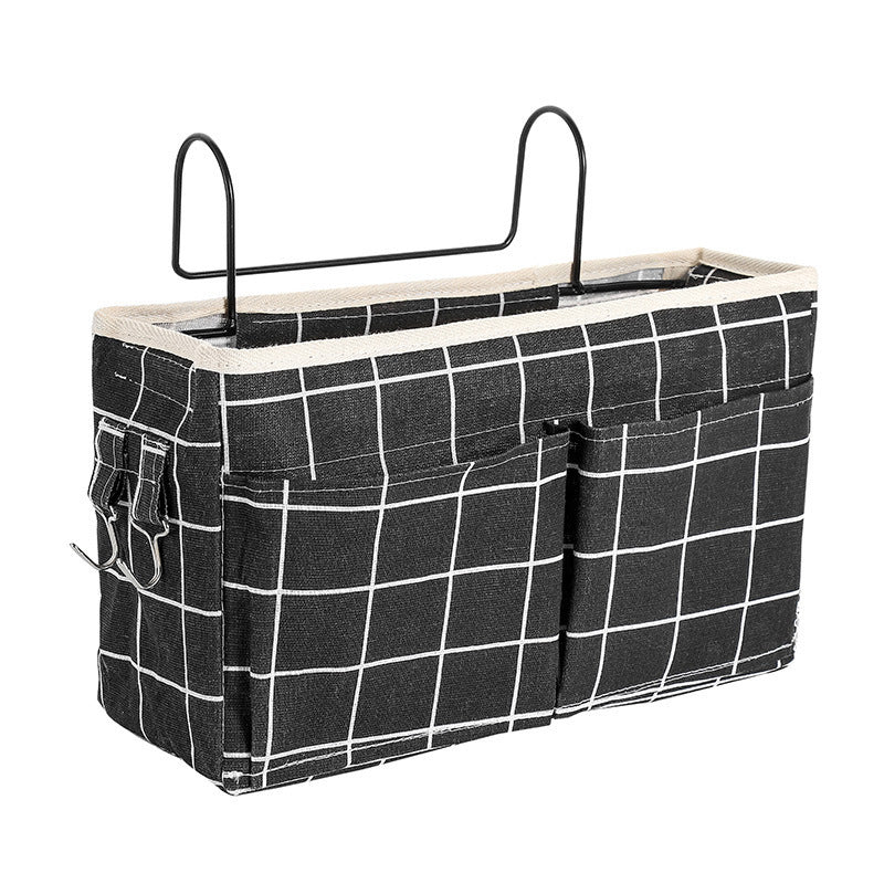 Bedside rack dormitory storage artifact