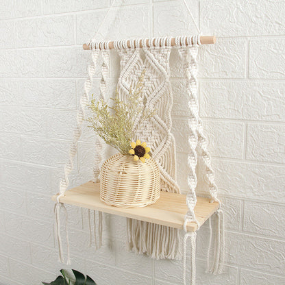 Hand-woven tapestry