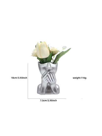 Nordic Art Abstract Resin Vase Simple