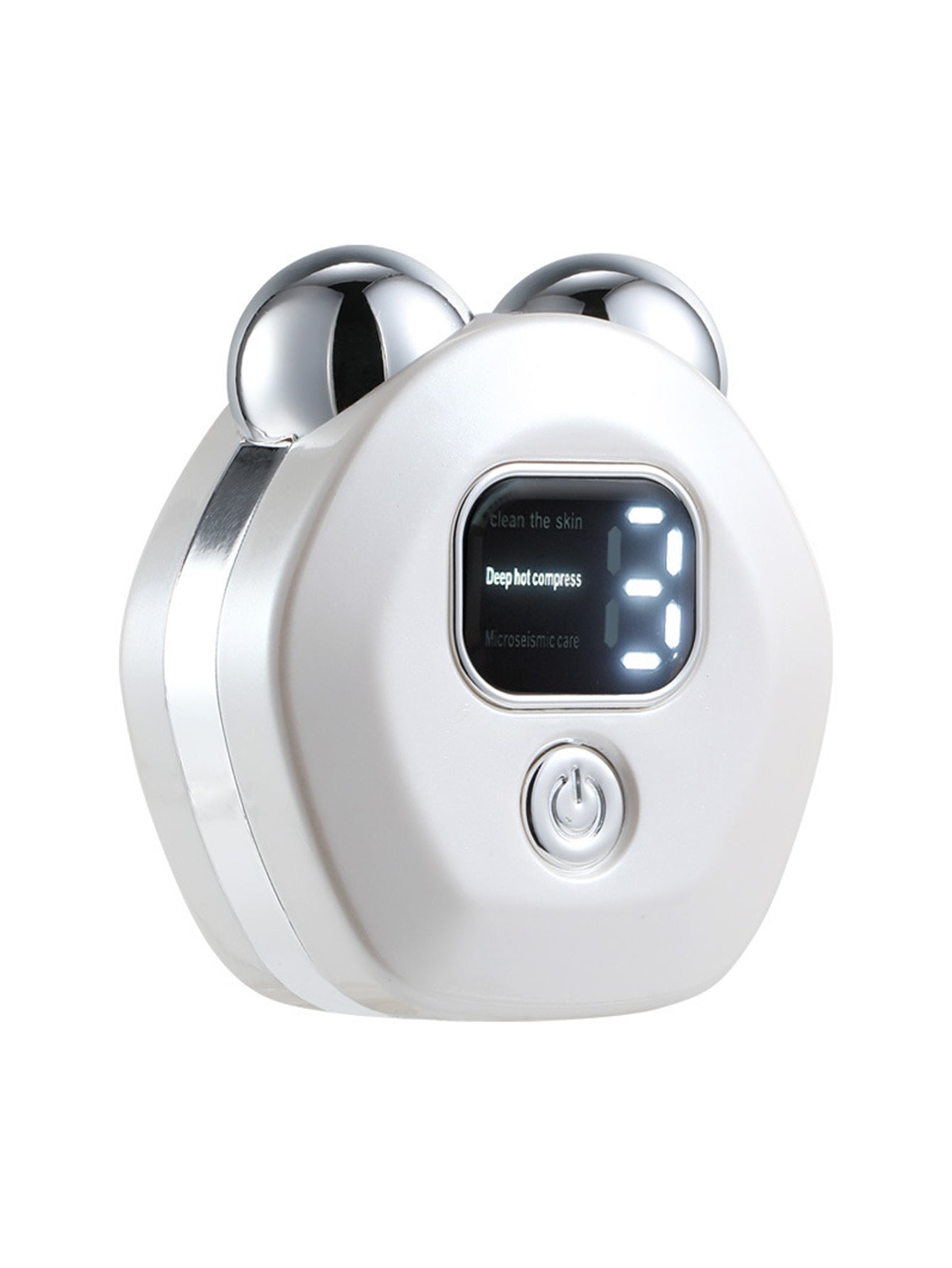 Multifunctional double ball roller microcurrent beauty instrument