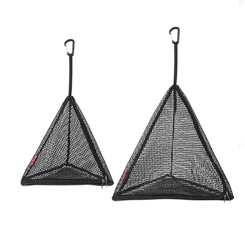 Foldable hanging storage net