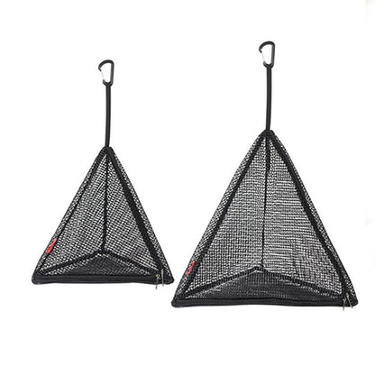 Foldable hanging storage net