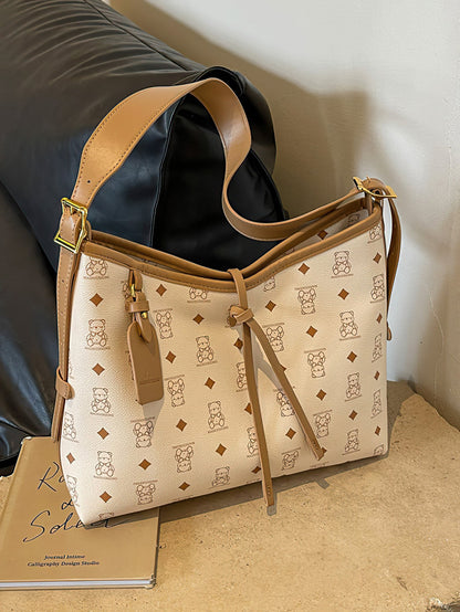 Stylish Single-Shoulder Tote Bag - Spacious Commuter Bag - 5 Colours