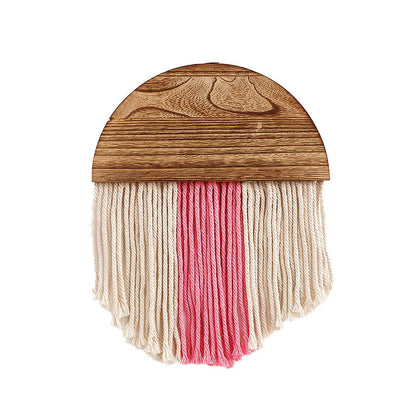 Simple tassel tapestry