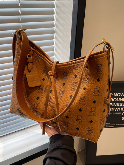 Stylish Single-Shoulder Tote Bag - Spacious Commuter Bag - 5 Colours