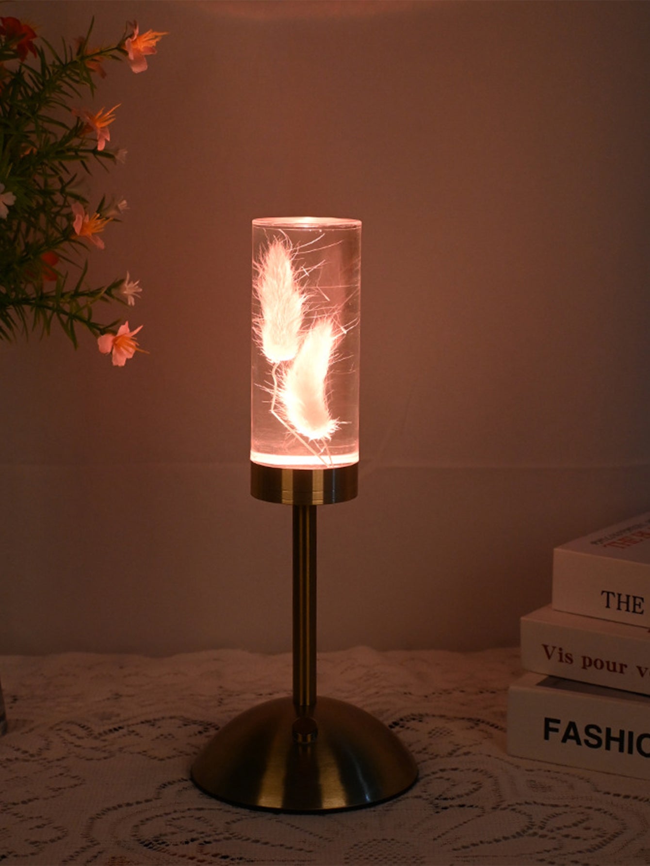 New Eternal Flower Acrylic Desk Lamp