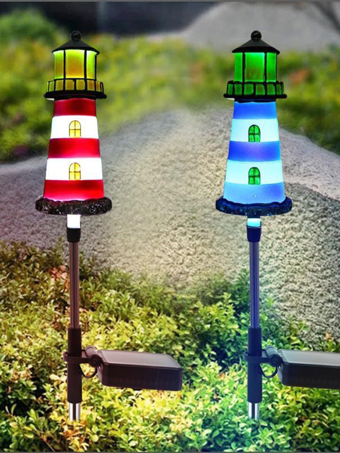 Solar Beacon LED Outdoor Decorative Light