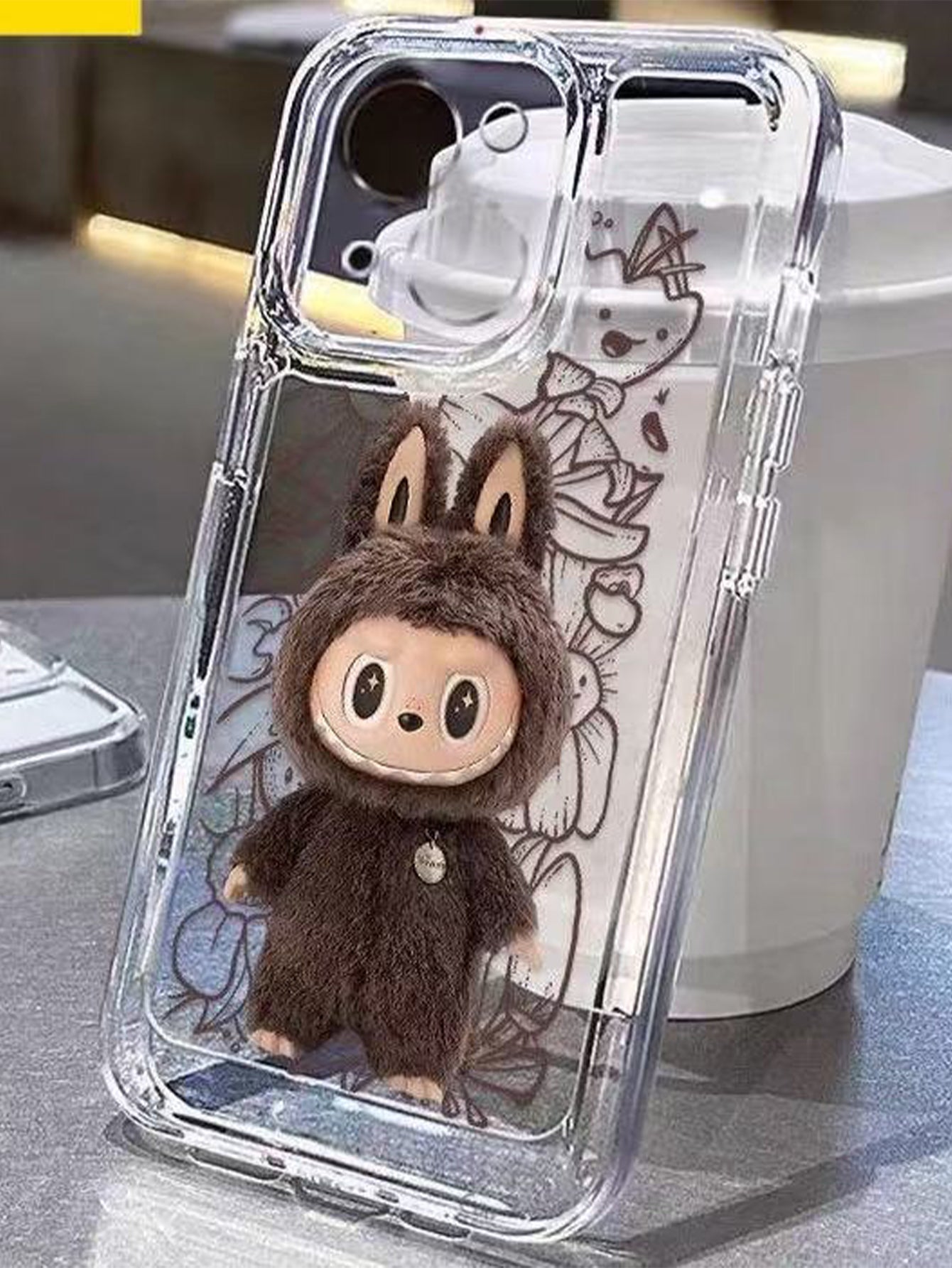 Labubu Full Cover Anti-Fall iPhone Case