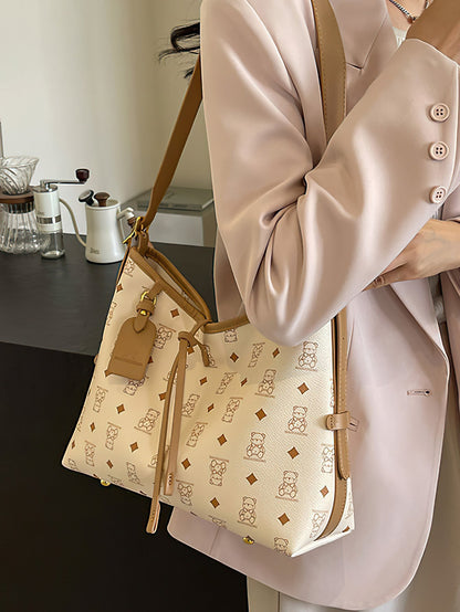 Stylish Single-Shoulder Tote Bag - Spacious Commuter Bag - 5 Colours