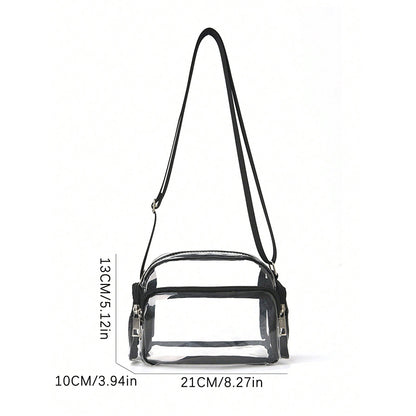 Transparent crossbody bag