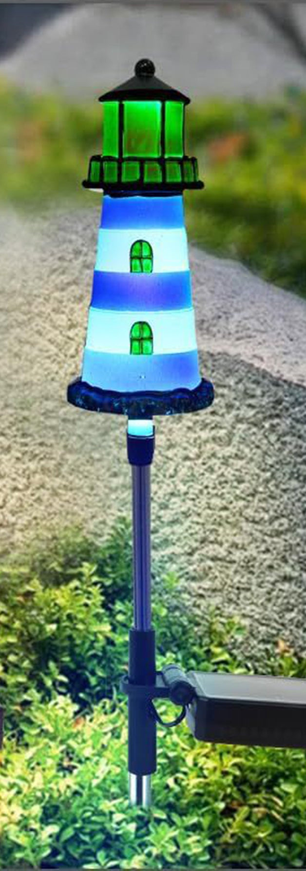 Solar Beacon LED Outdoor Decorative Light
