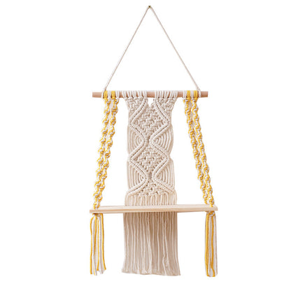 Hand-woven tapestry