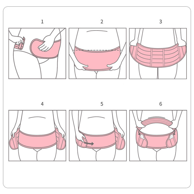 Pregnant women belly support belt