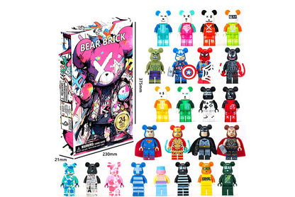 Violent Bear 24-piece blind box draw fun