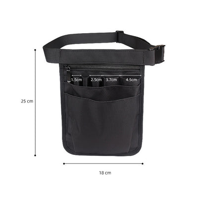 Single-shoulder tool waist bag