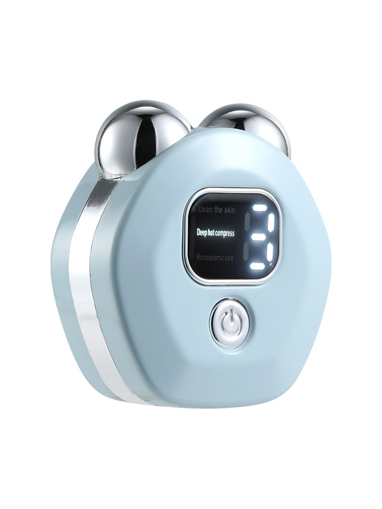 Multifunctional double ball roller microcurrent beauty instrument