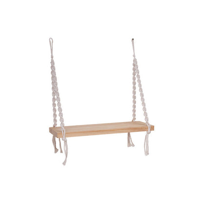 Hand-woven cotton rope rack