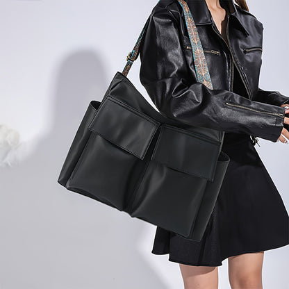 Artistic workwear messenger bag