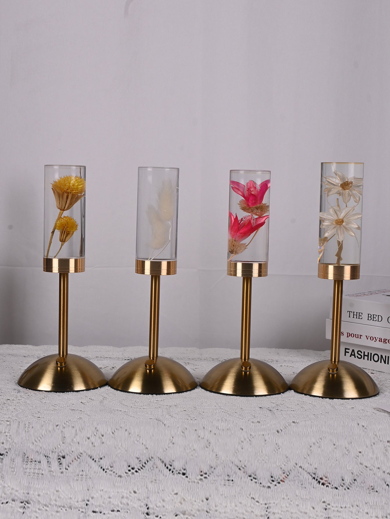 New Eternal Flower Acrylic Desk Lamp