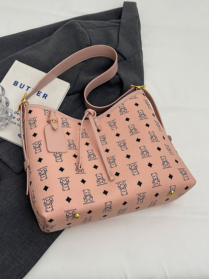 Stylish Single-Shoulder Tote Bag - Spacious Commuter Bag - 5 Colours