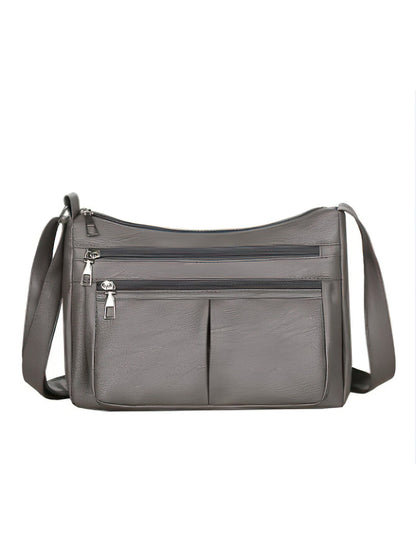 Chic Soft Leather Crossbody Bag for Women - 4 Colours