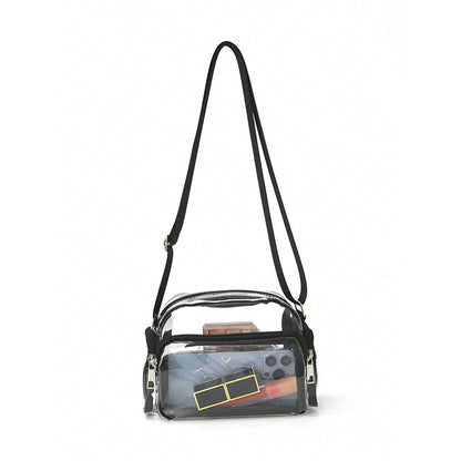 Transparent crossbody bag