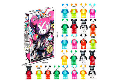 Violent Bear 24-piece blind box draw fun