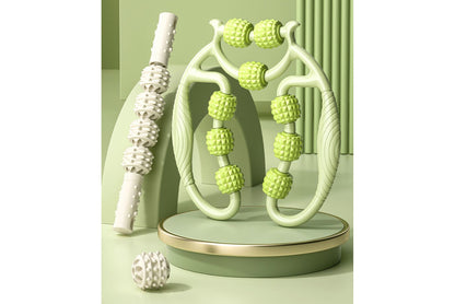 **Circular Leg Massager (360° Roller-Type Calf Relaxer)**