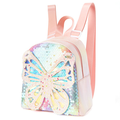 Sequined backpack